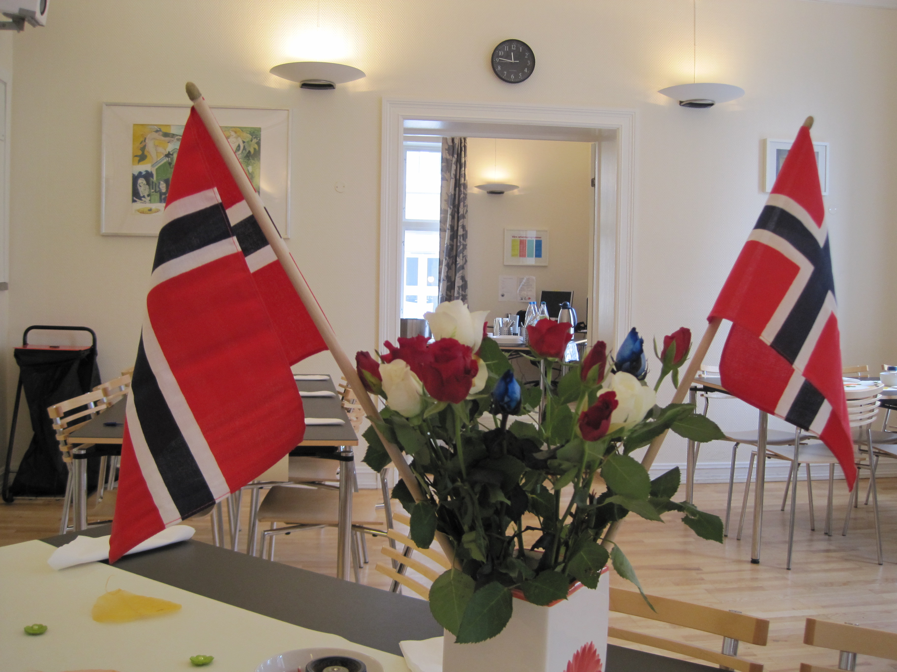 Norge og det norskeflagget. Jeg kommer sikkert til å savne Oslo.