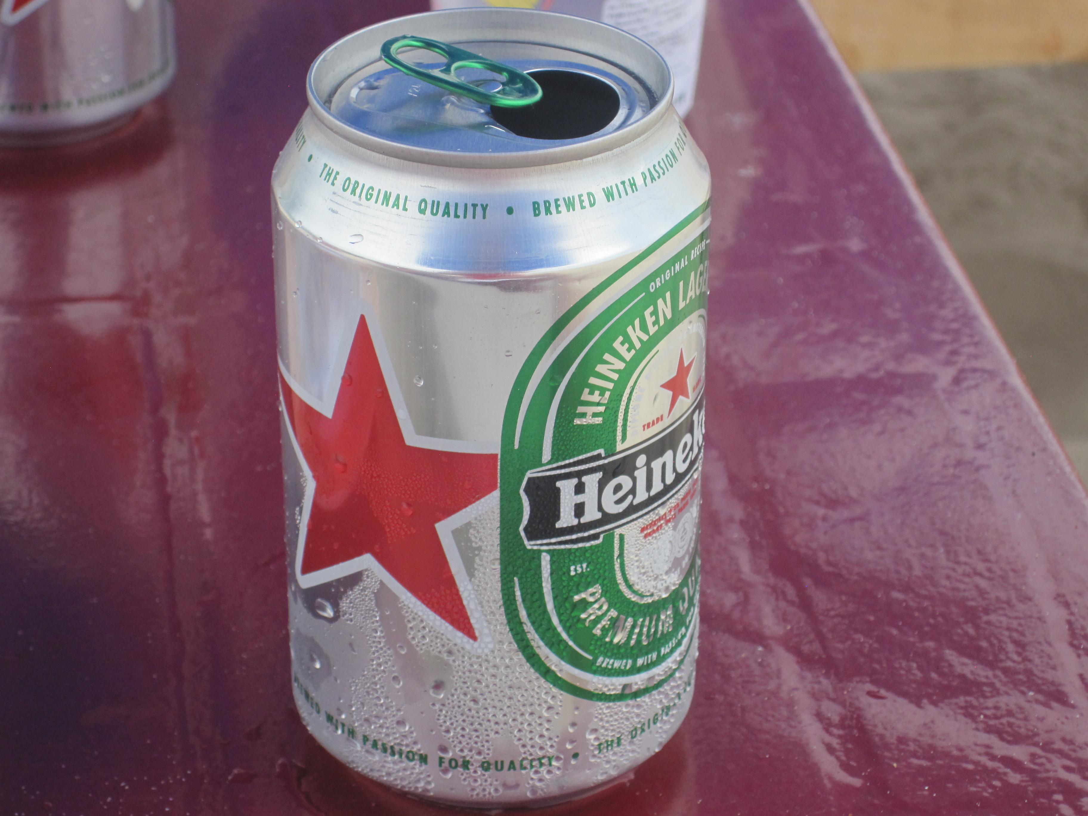 Heineken med den røde stjerna.