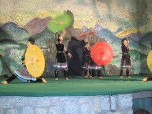 Danseforestillingen.