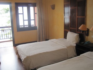 Helt greit rom. Det er utsikten som er det beste!