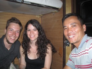 Her er tredje mannen med, Sean fra Vietnam.