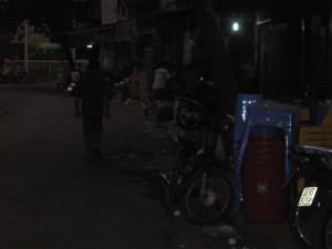 Det blir fort mørkt.