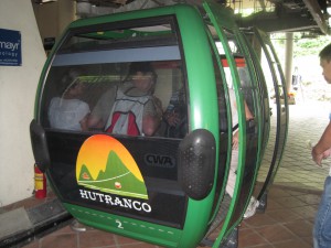 Påvei opp til grotten.