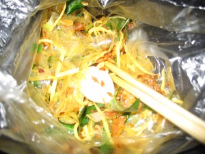 Gatekjøkkenmat. Veldig godt! :)