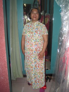 Meg i en tradisjonsdrakt.