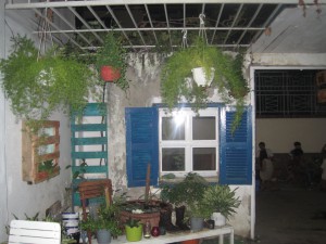 Hyggelig portrom hos Yen kafe.